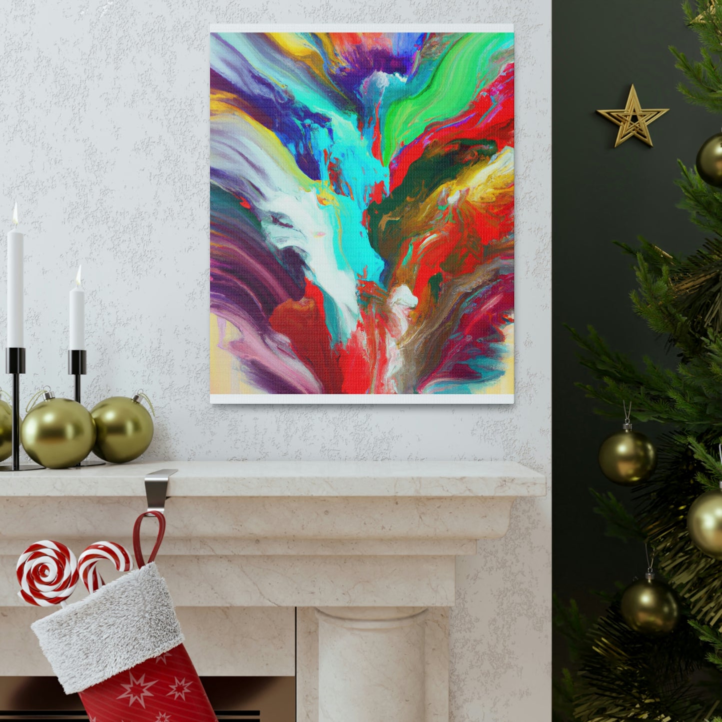 Nebula Hues. - Canvas