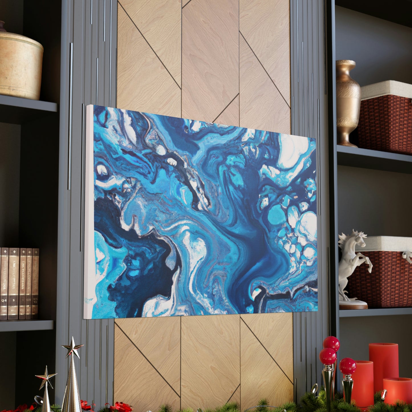 Blue Elegance - Canvas