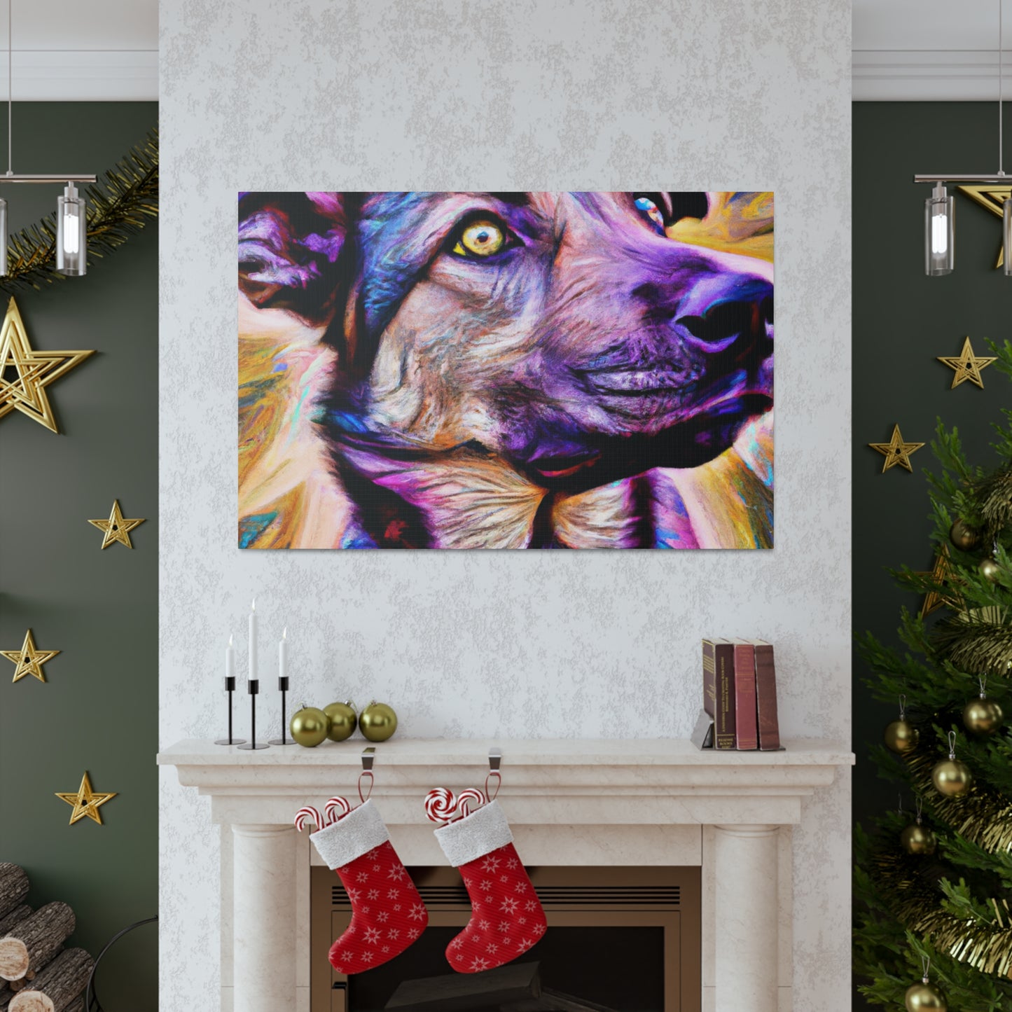 Canine Oasis - Canvas