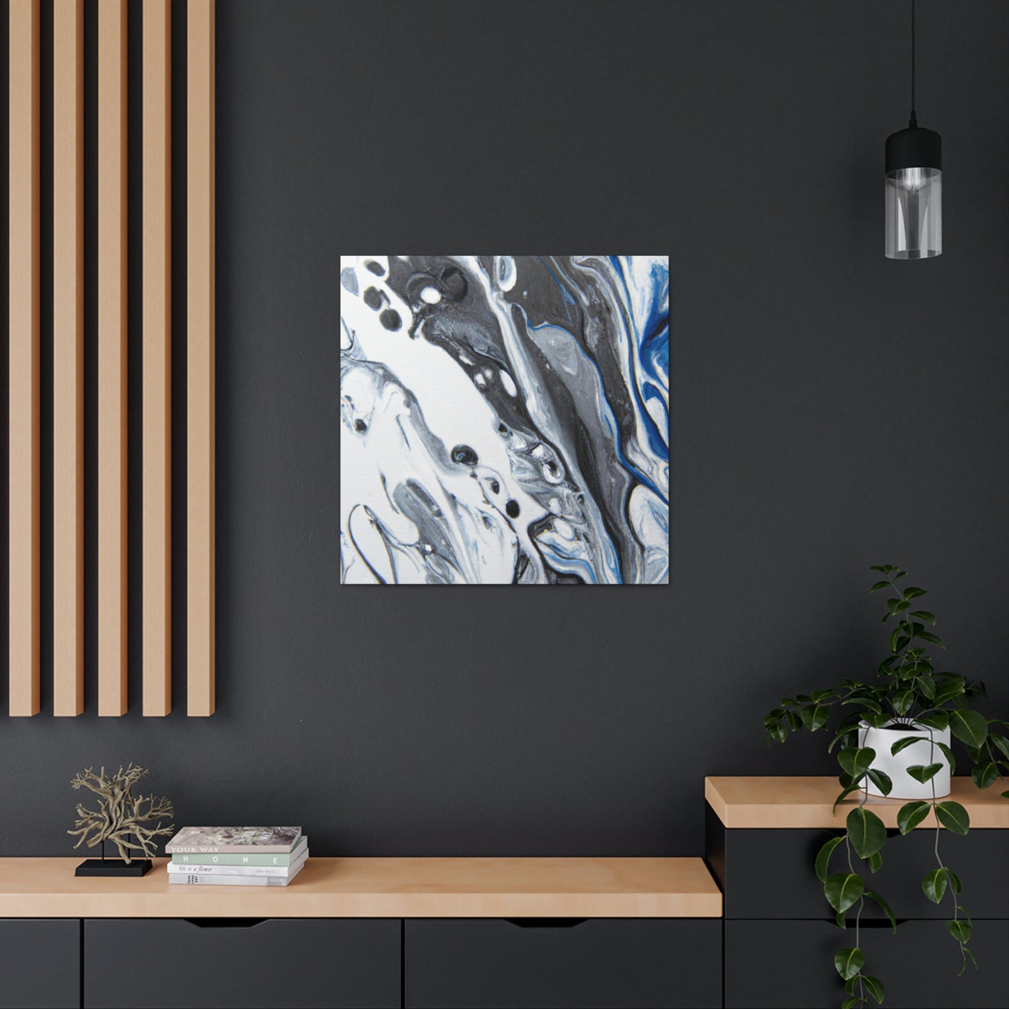 Aqua Vista. - Canvas
