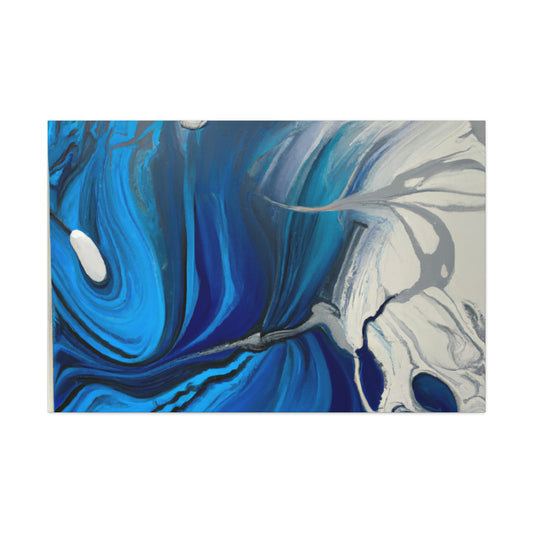 Sea Swirl. - Canvas