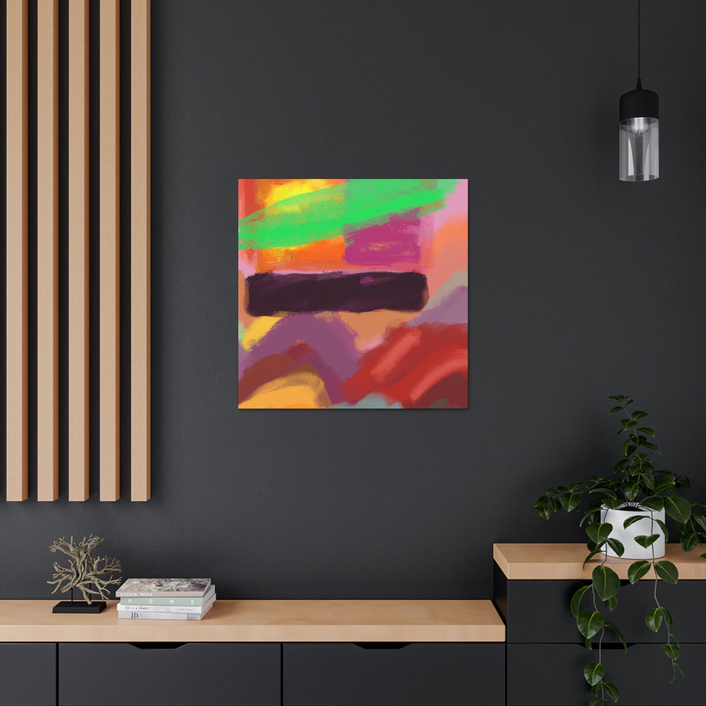 Splash Oasis - Canvas