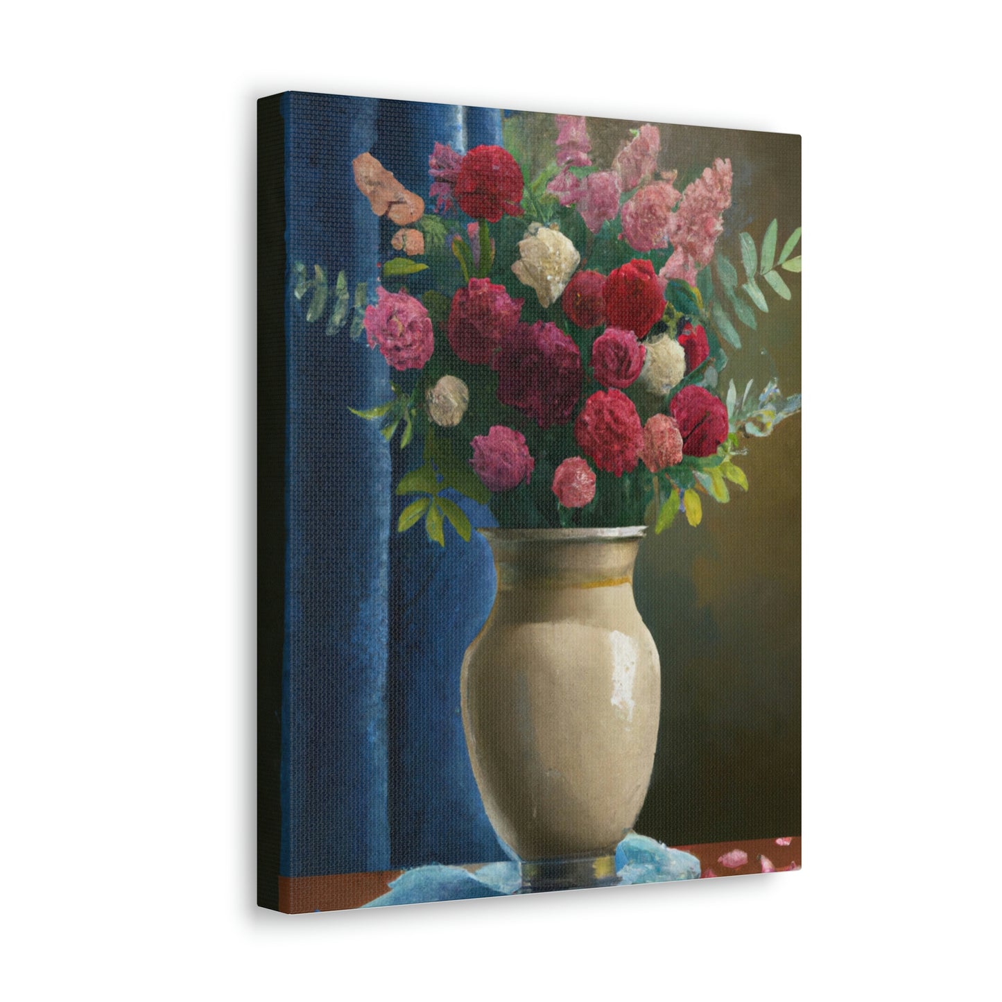 Floral Fantasia. - Canvas