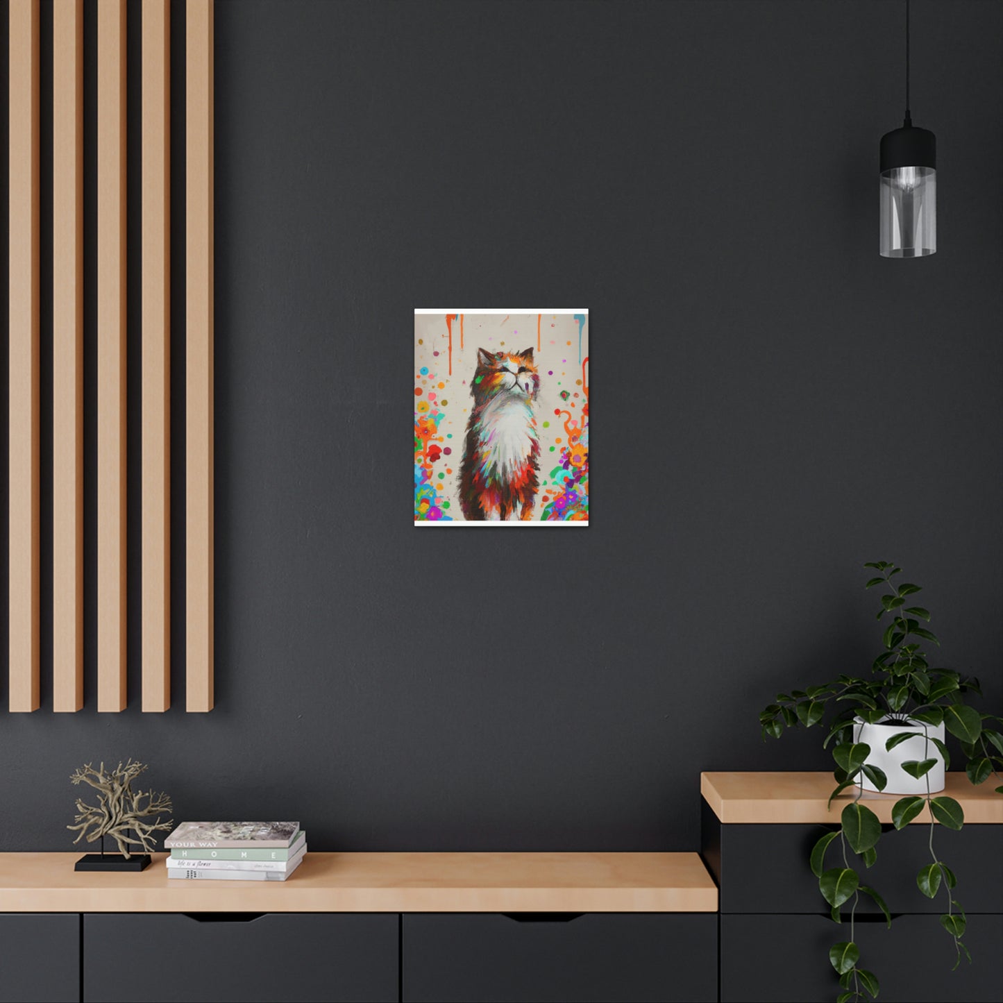 Mew Blooms - Canvas