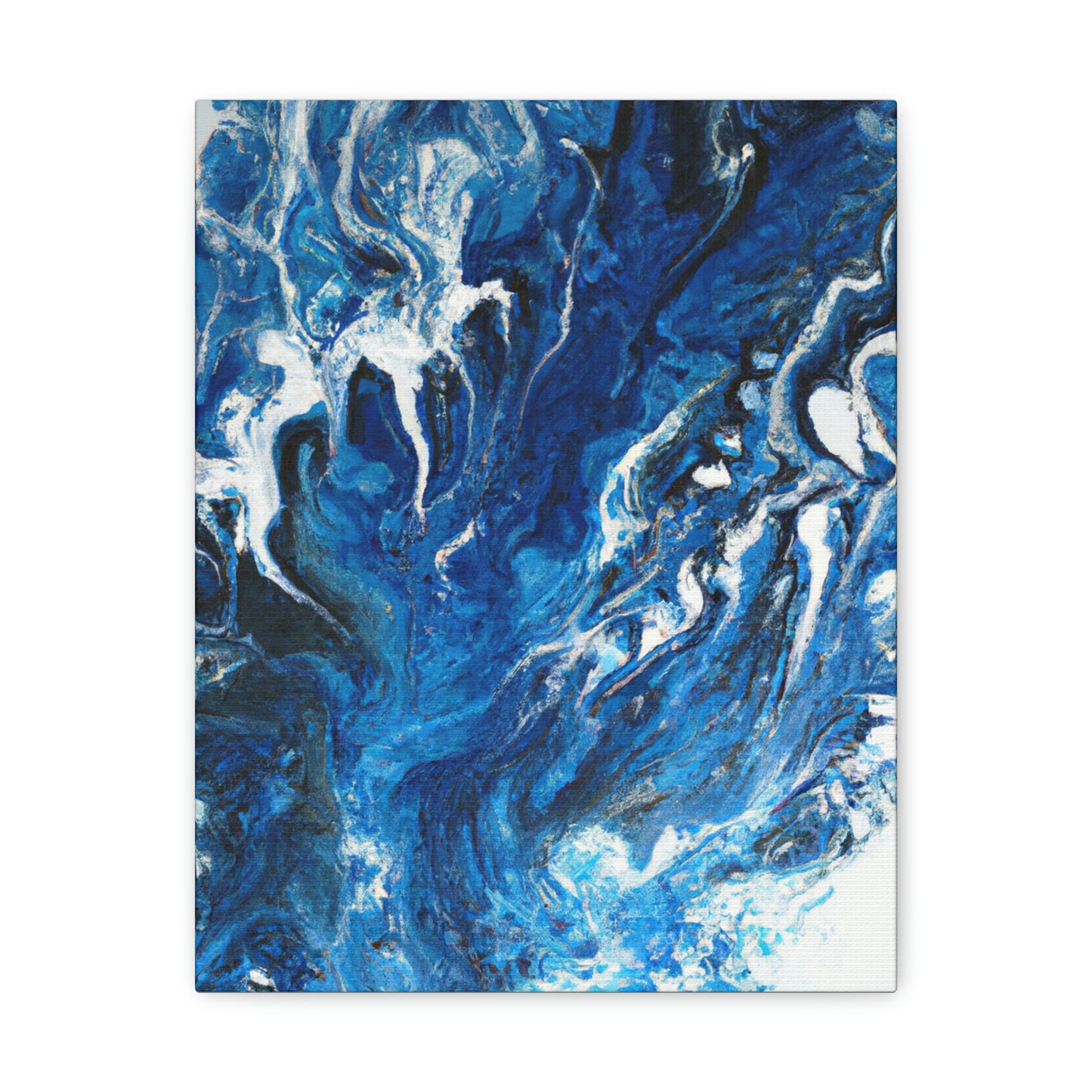 Aqua Tide. - Canvas