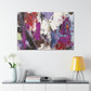 Neon Bloom. - Canvas