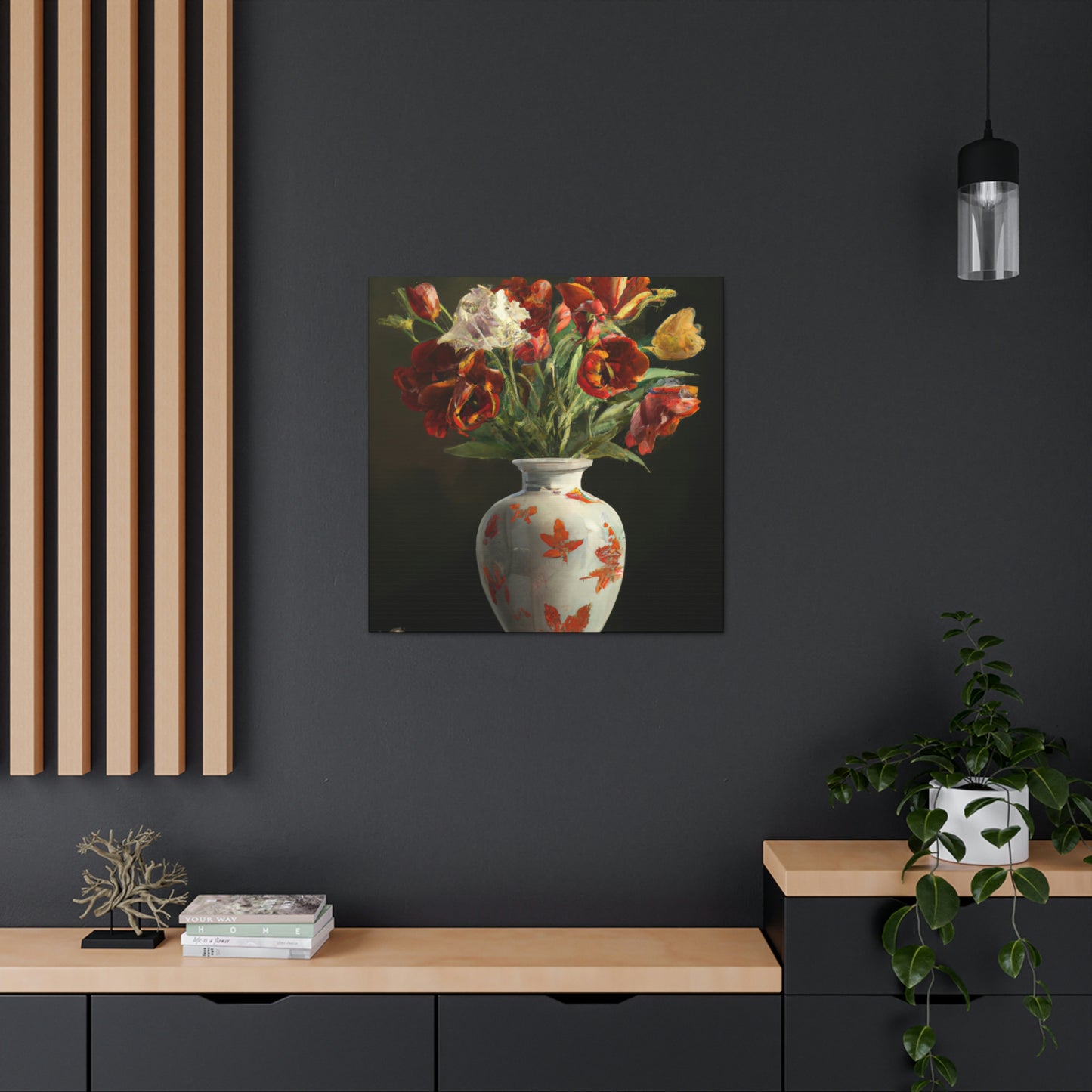 Bloomful Bouquet. - Canvas