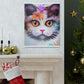 Floral Feline - Canvas