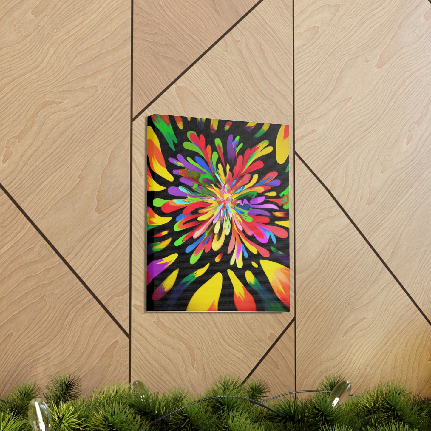 Radiant Blooms. - Canvas