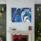 Aqua Drift - Canvas