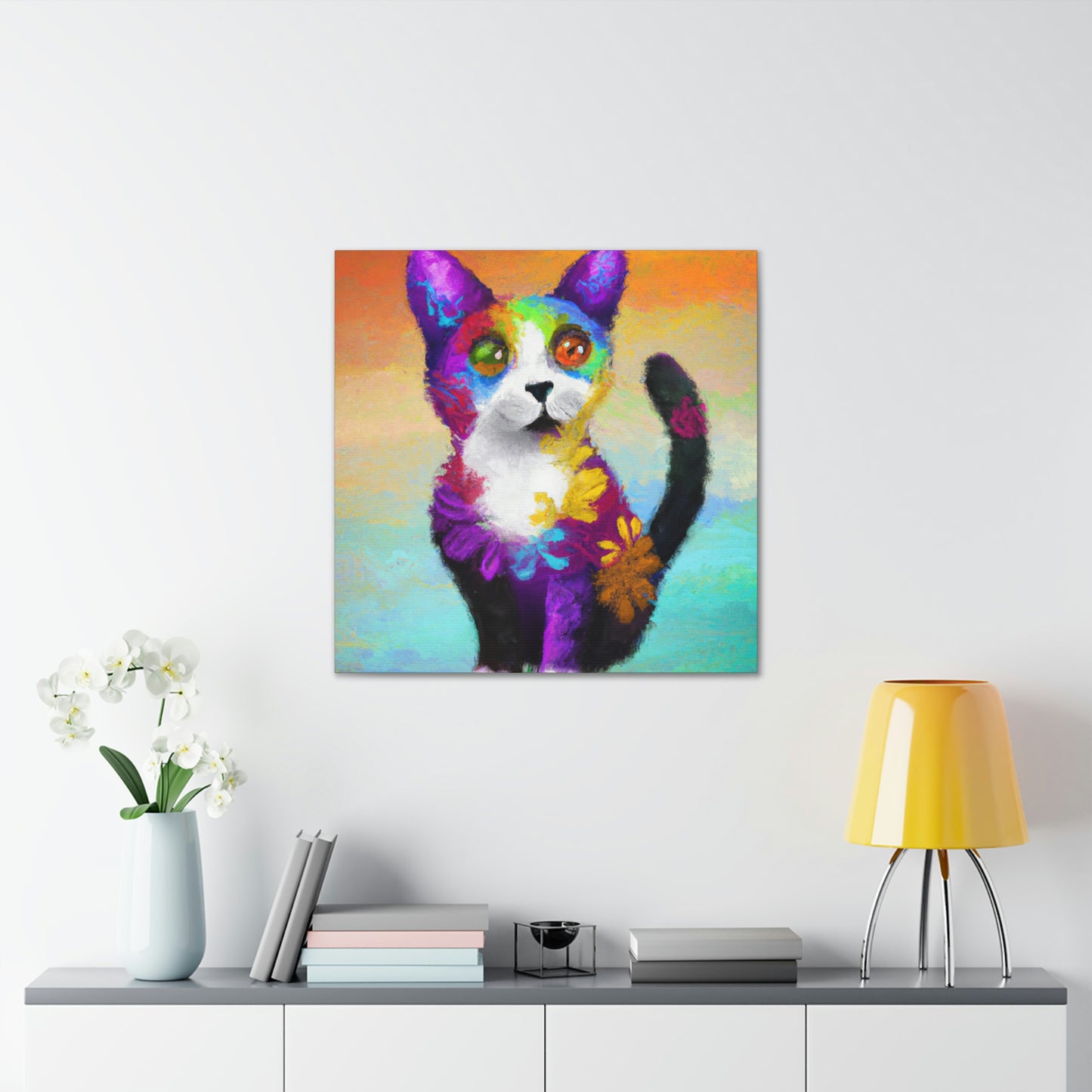 Feline Fusion - Canvas