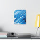 Blue Vapour. - Canvas