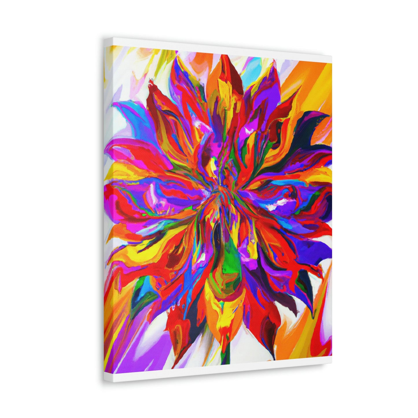 Vibrant Blooms - Canvas