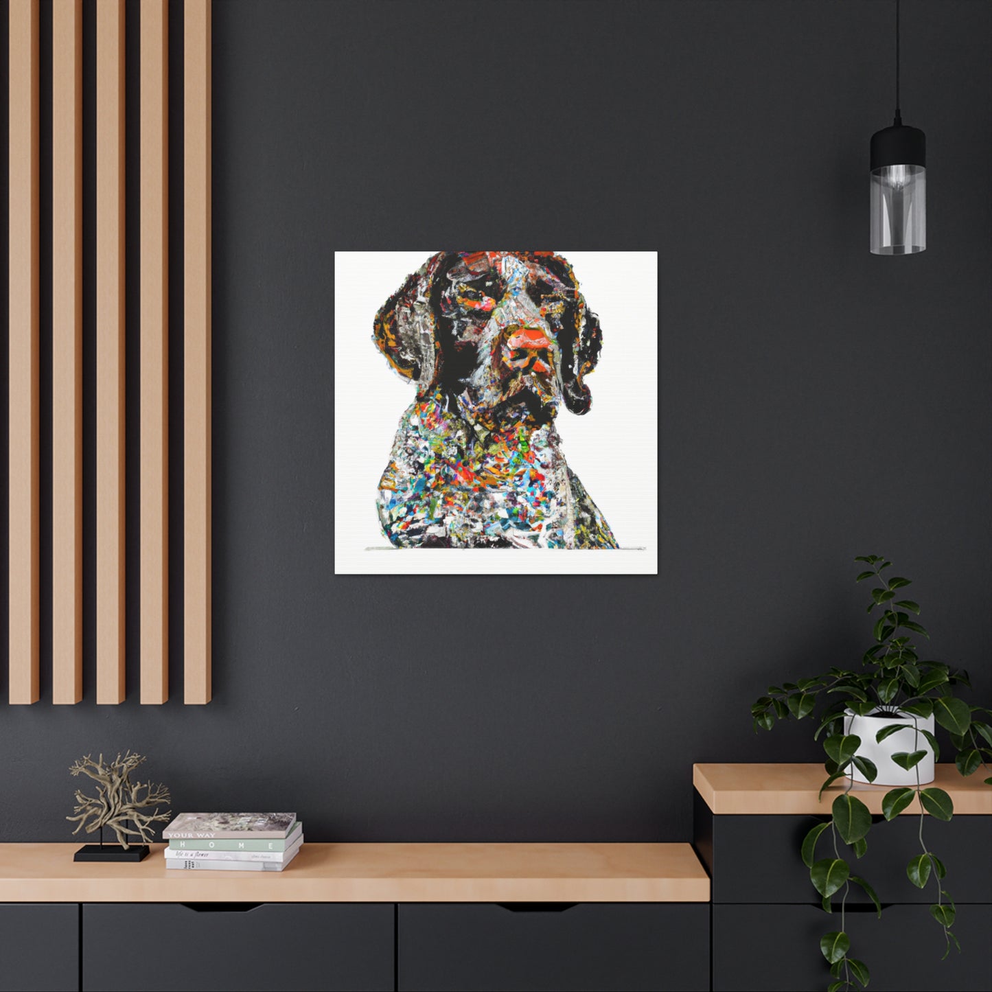 Painted Pointer - Canvas