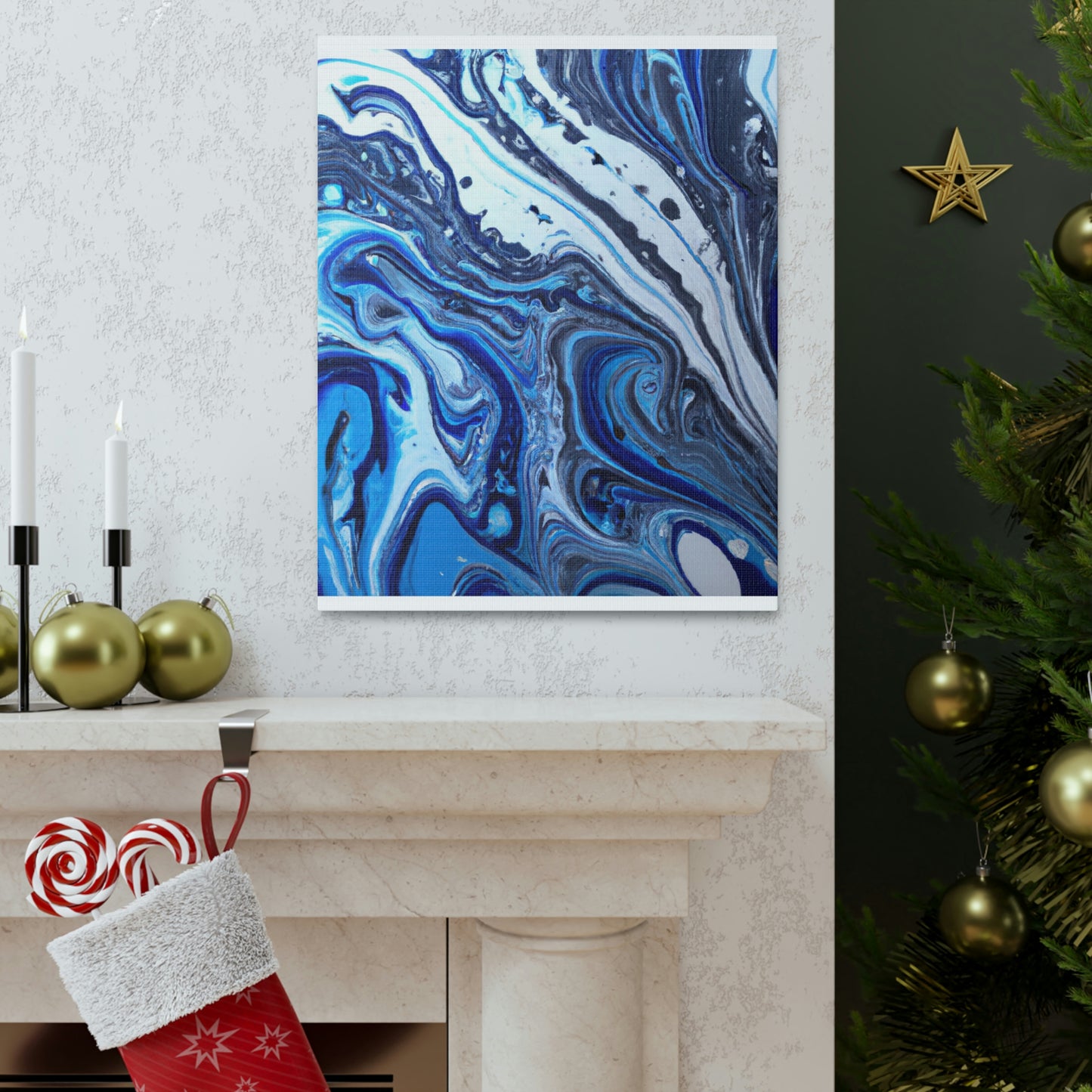 Blue Hope. - Canvas