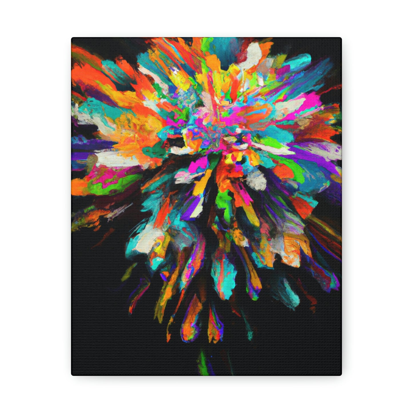 Psychedelic Bloom - Canvas