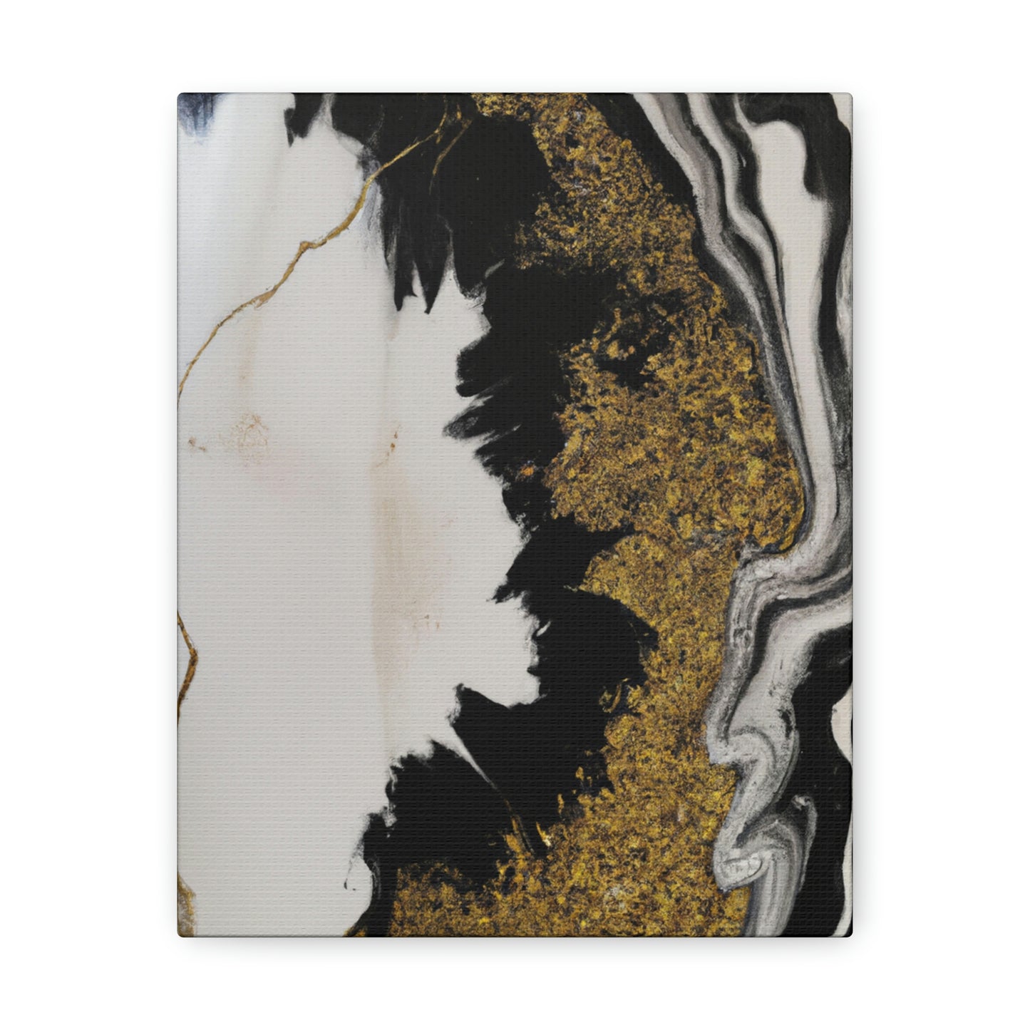 Golden Fusion Art - Canvas