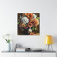Floral Artistry Vase - Canvas