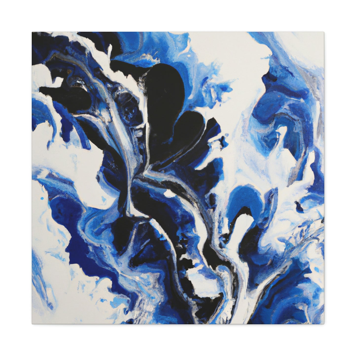 "Blue Bloom" - Canvas