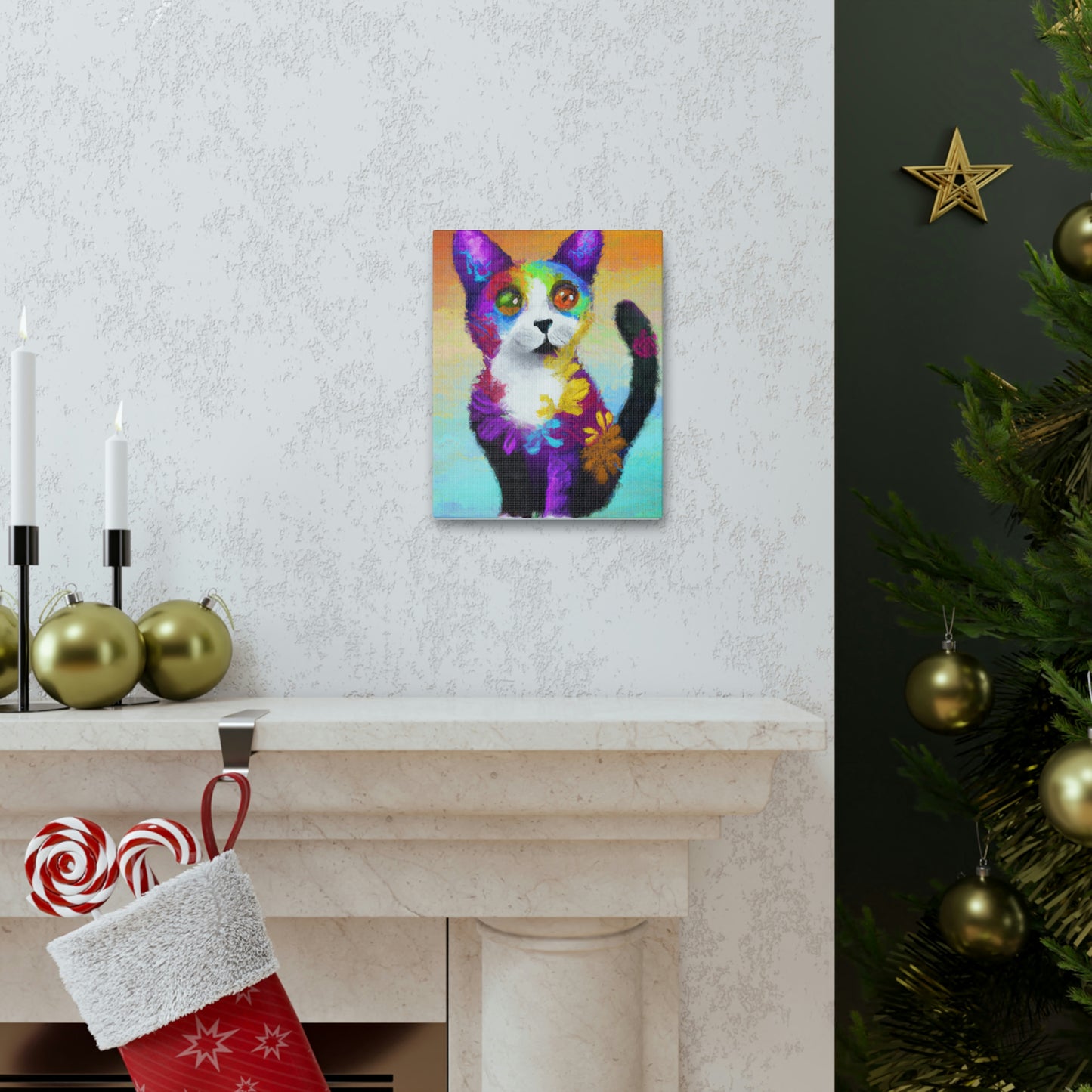 Feline Fusion - Canvas
