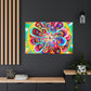 "Psychedelic Bloom" - Canvas