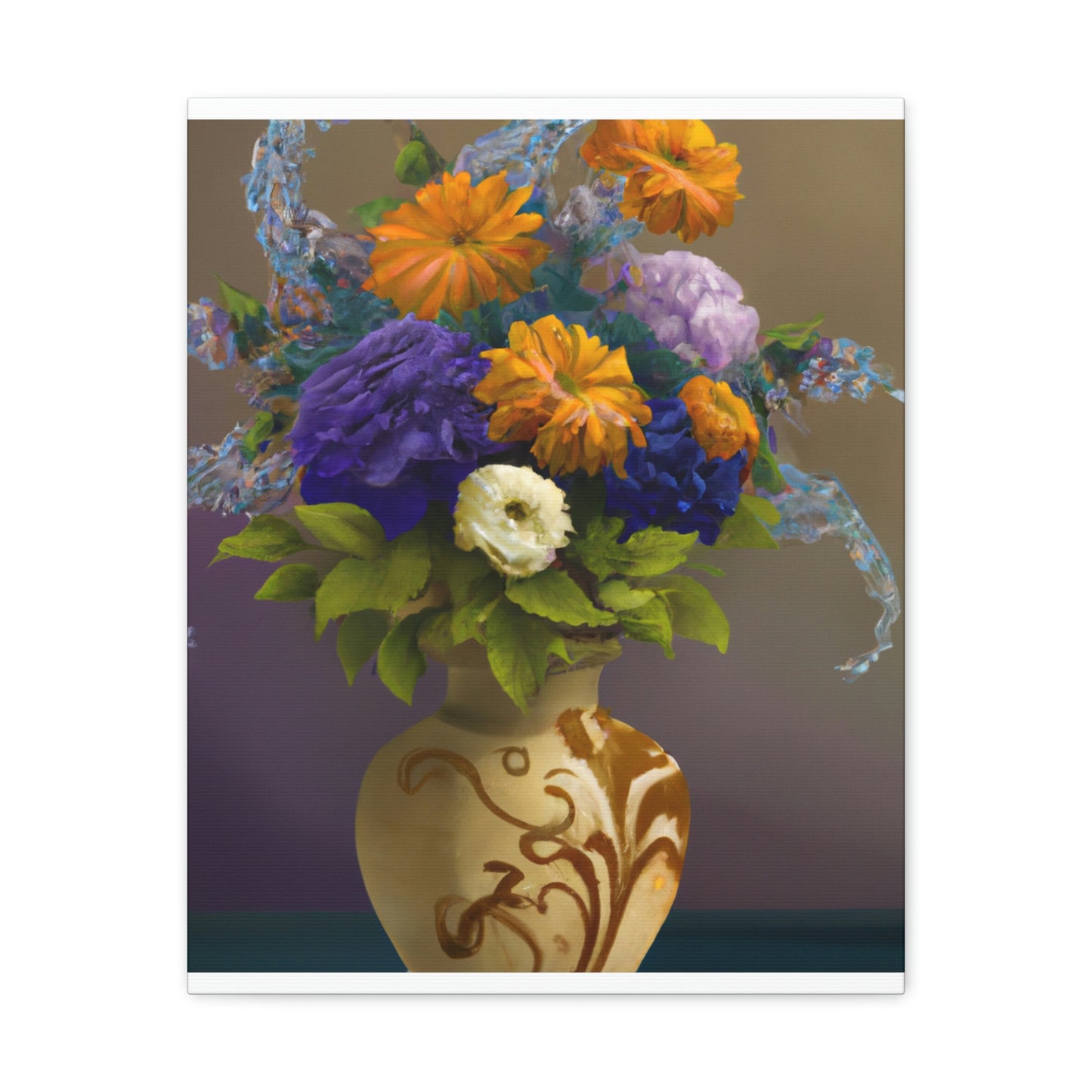 Floral Bliss Life. - Canvas