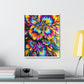 Joyful Bloom. - Canvas