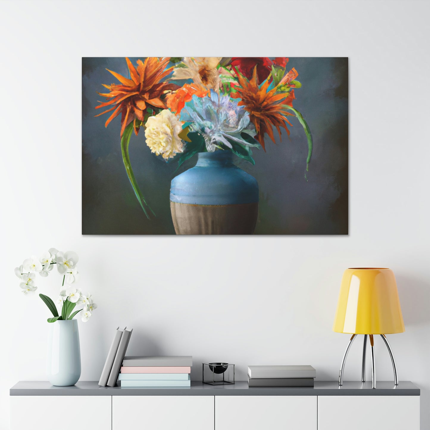 Joyous Floral Lush - Canvas