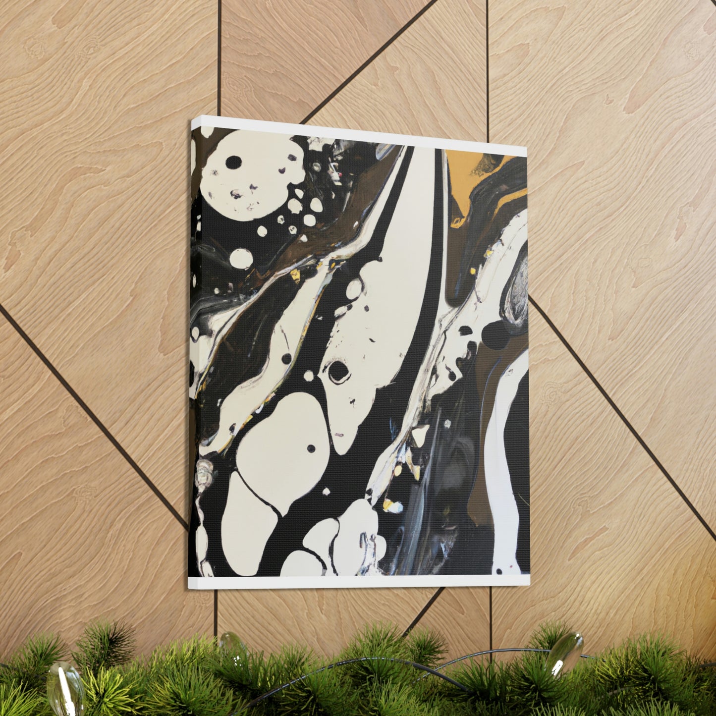 Opulent Drip Mirage. - Canvas