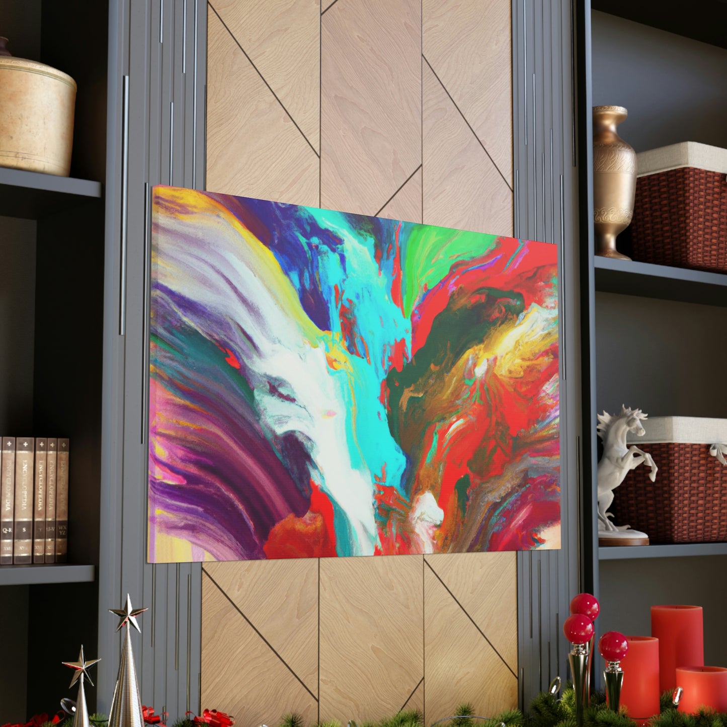 Nebula Hues. - Canvas