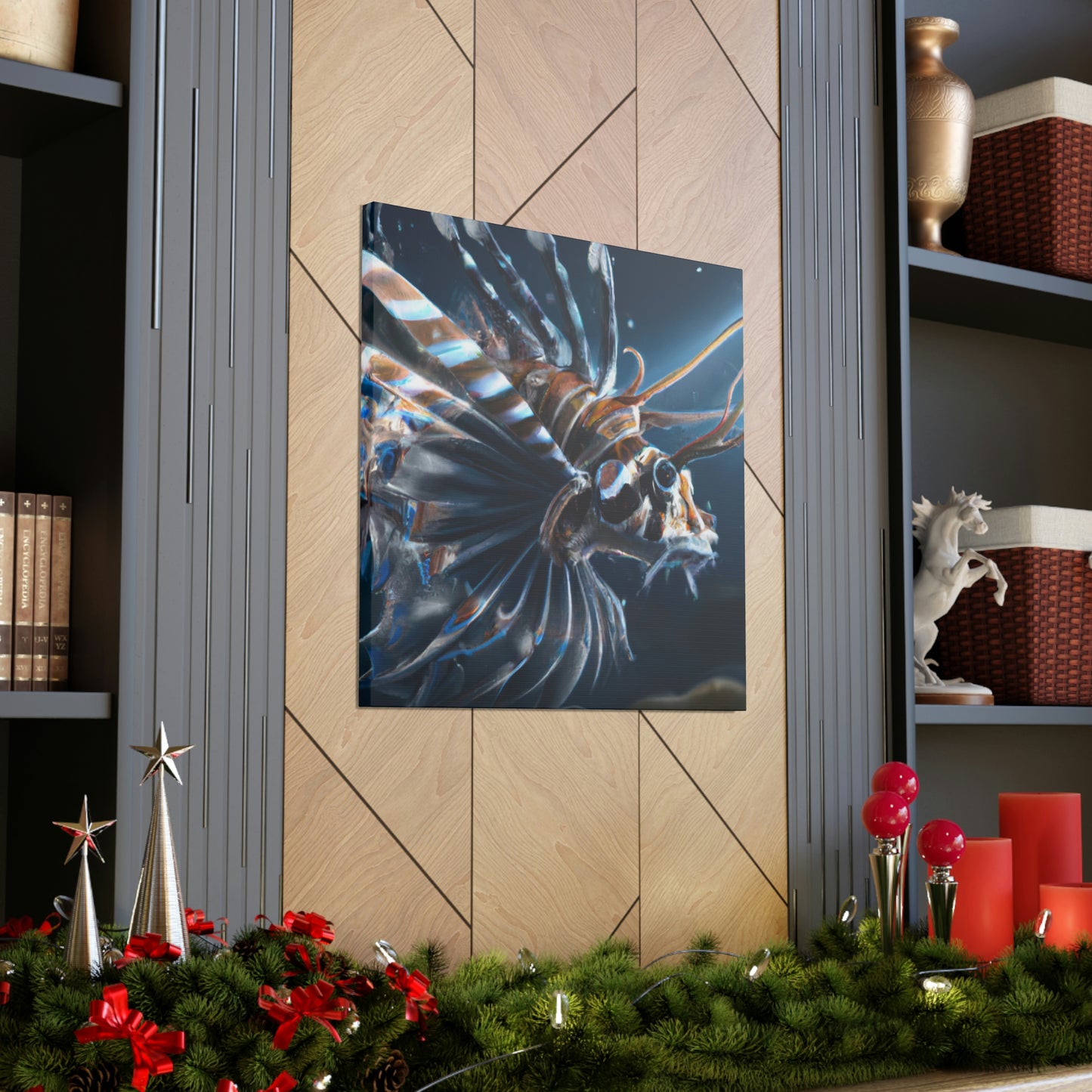 Aquatic Abundance. - Canvas