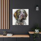 "Painted Pointer" - Canvas