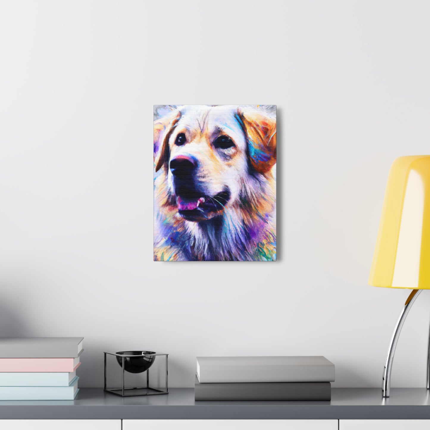 "Canine Elegance" - Canvas