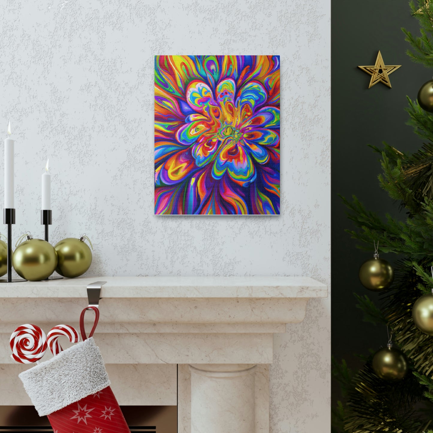 Blissful Blooms - Canvas