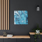 Aqua Swirl. - Canvas