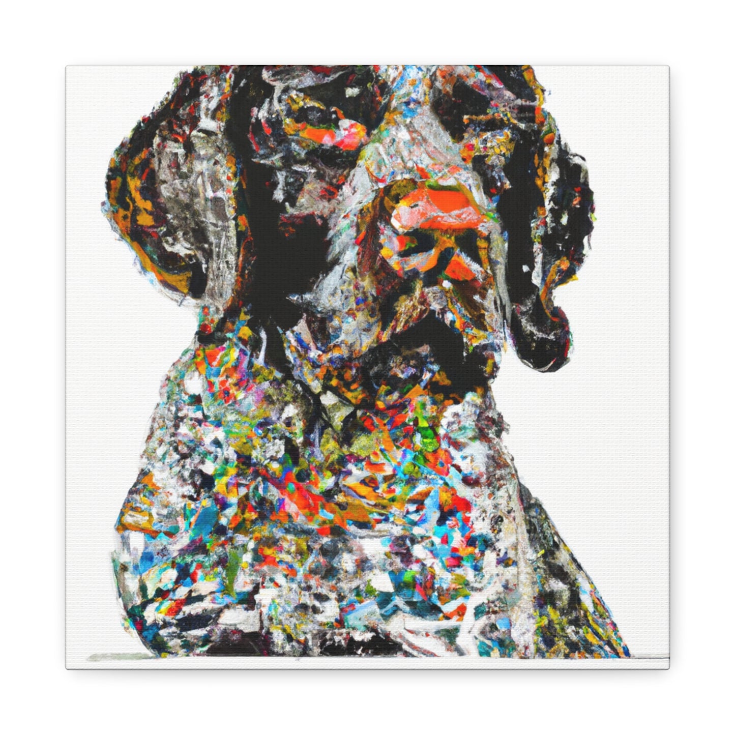 Painted Pointer - Canvas