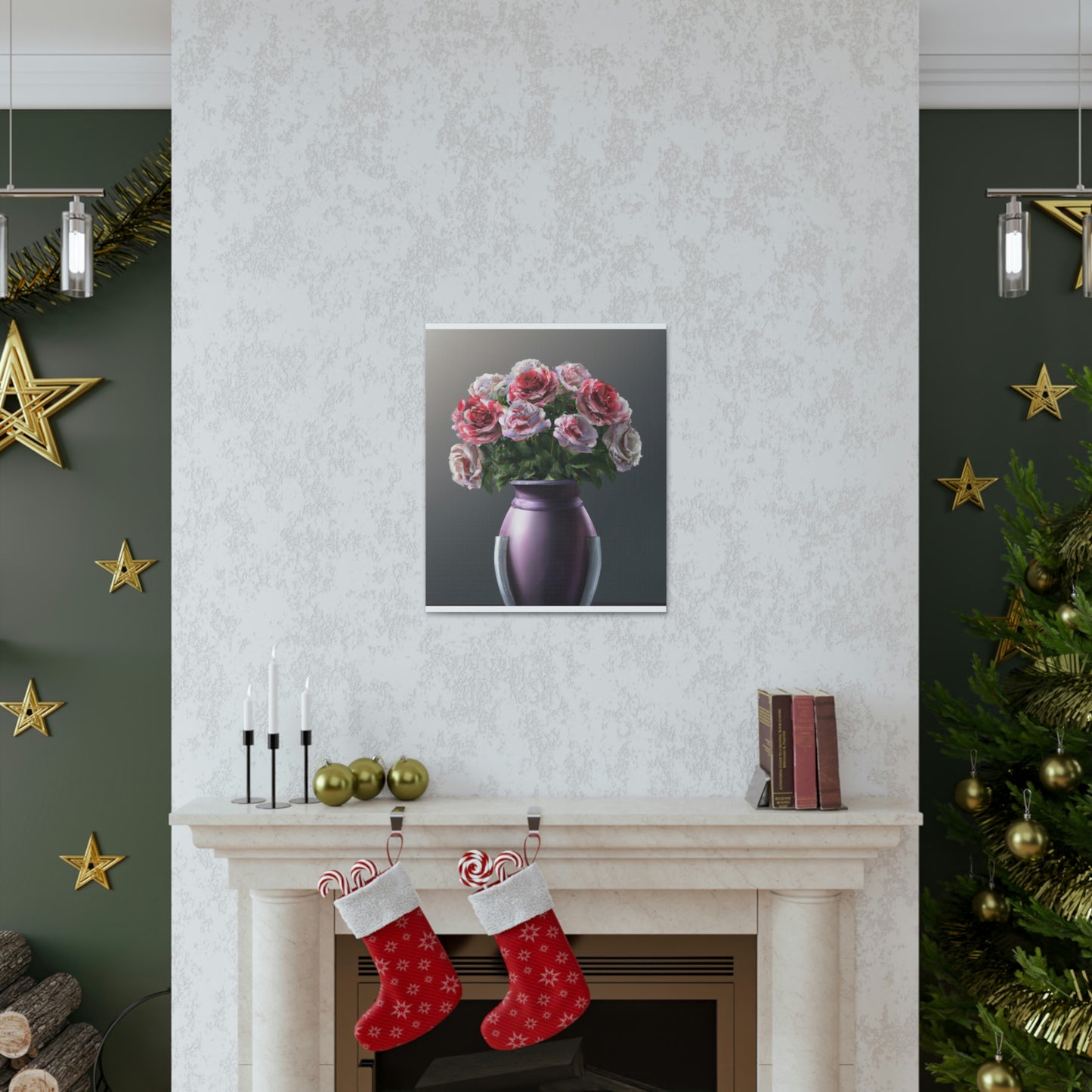 Floral Detail Bliss. - Canvas