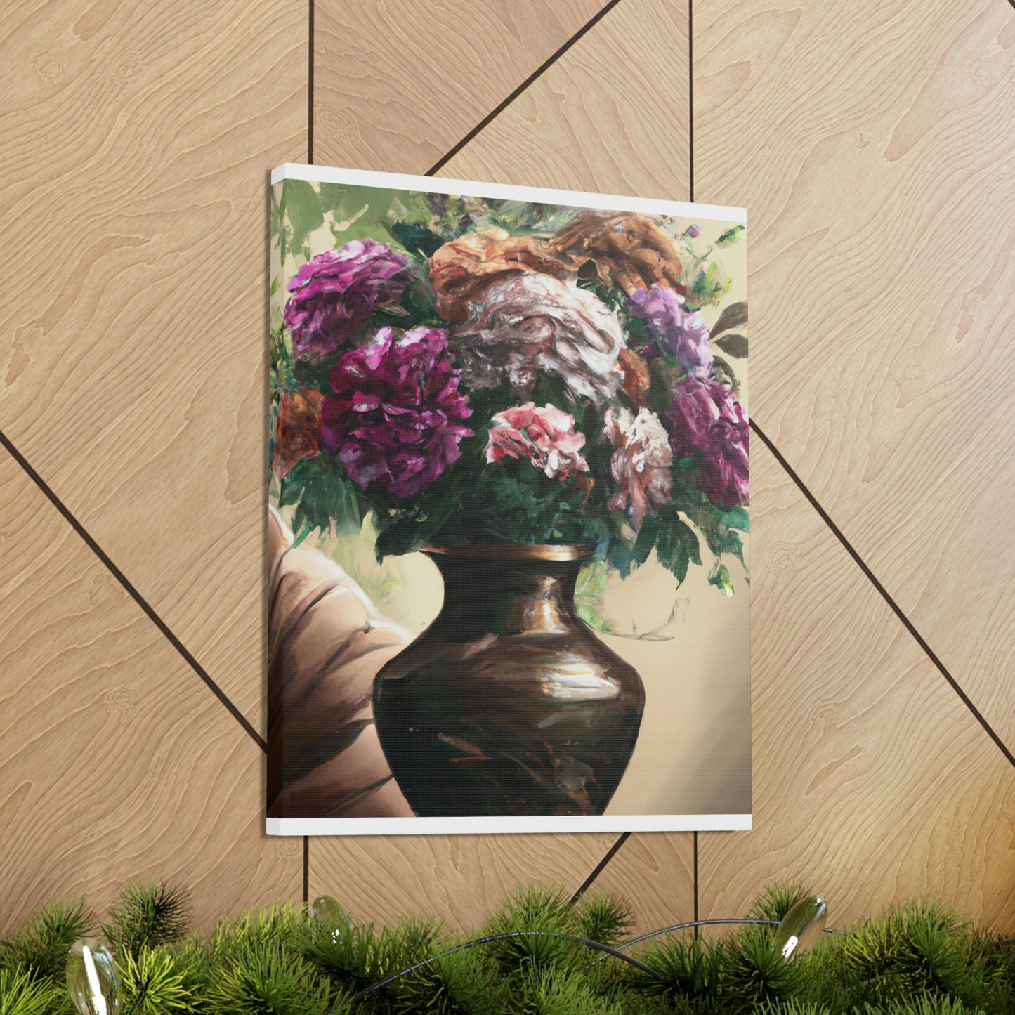 "Petal Palette Foliage". - Canvas