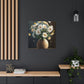 Vase Floral Splendor - Canvas