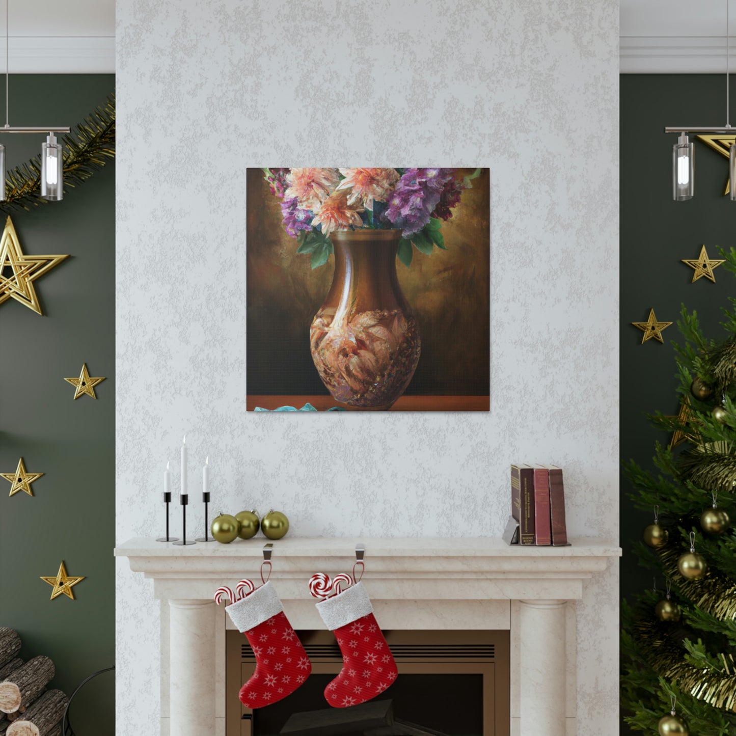 Floral Splendor Art. - Canvas