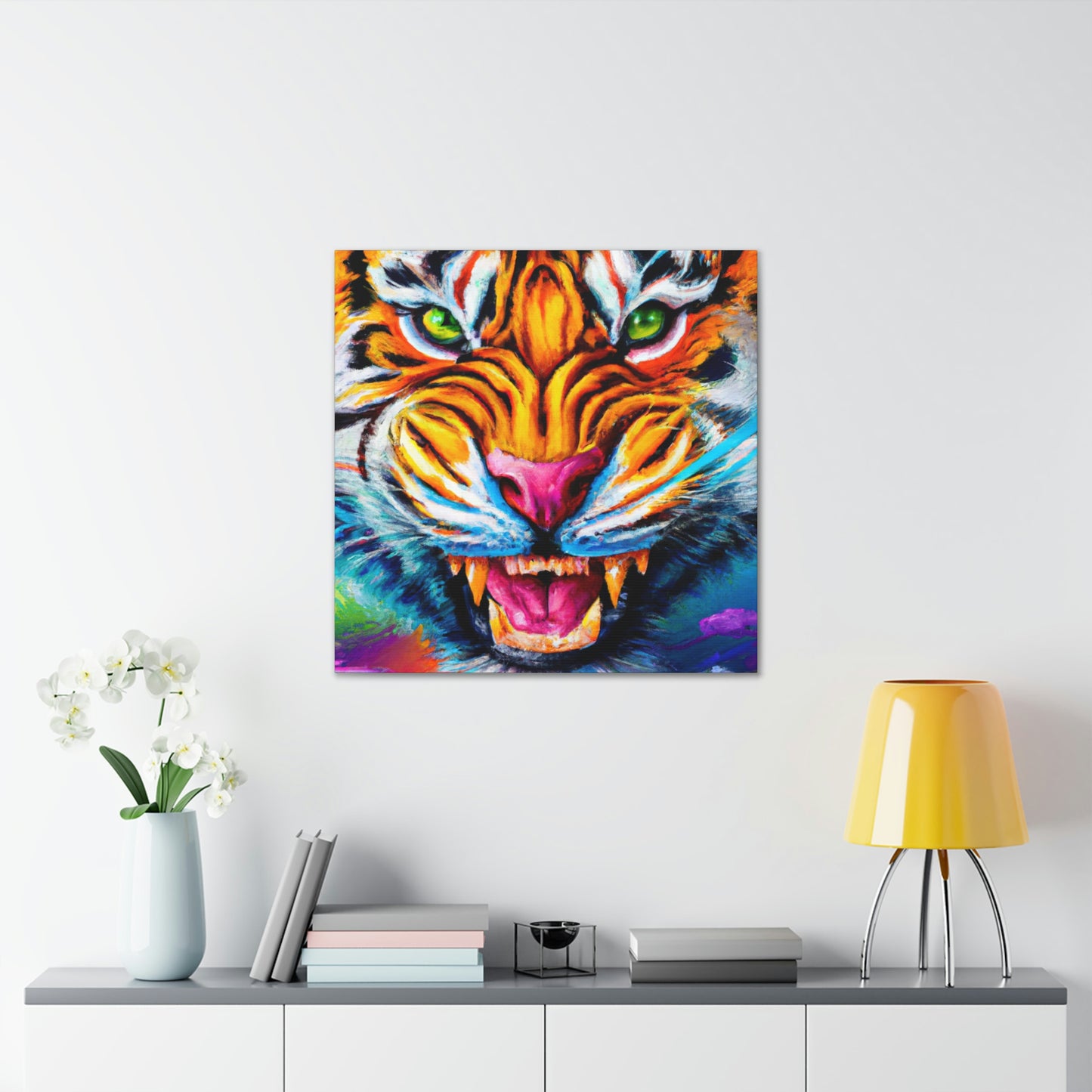 Tiger Dream. - Canvas