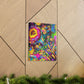 "Psychedelic Bloom" - Canvas