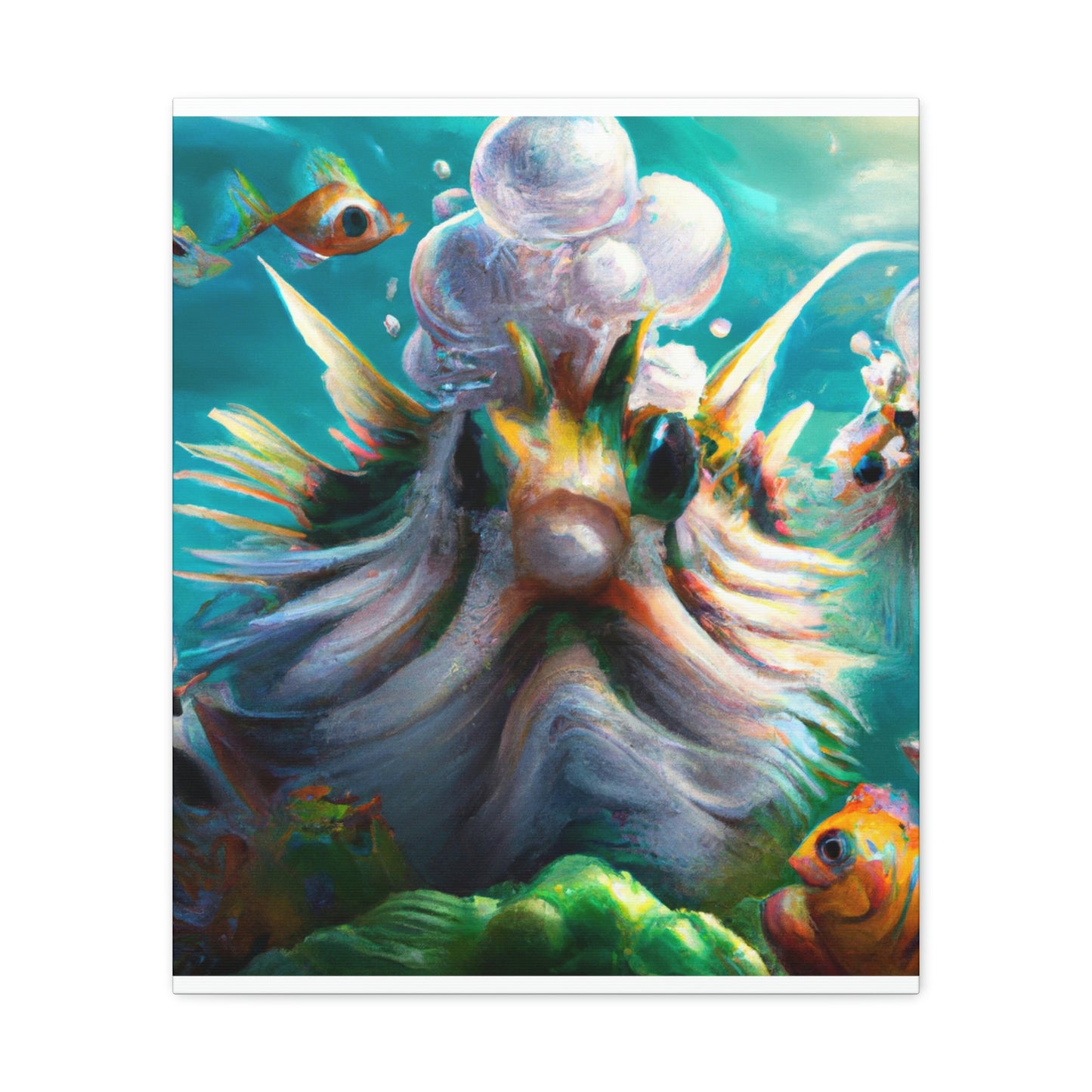 Ocean Vibrance. - Canvas