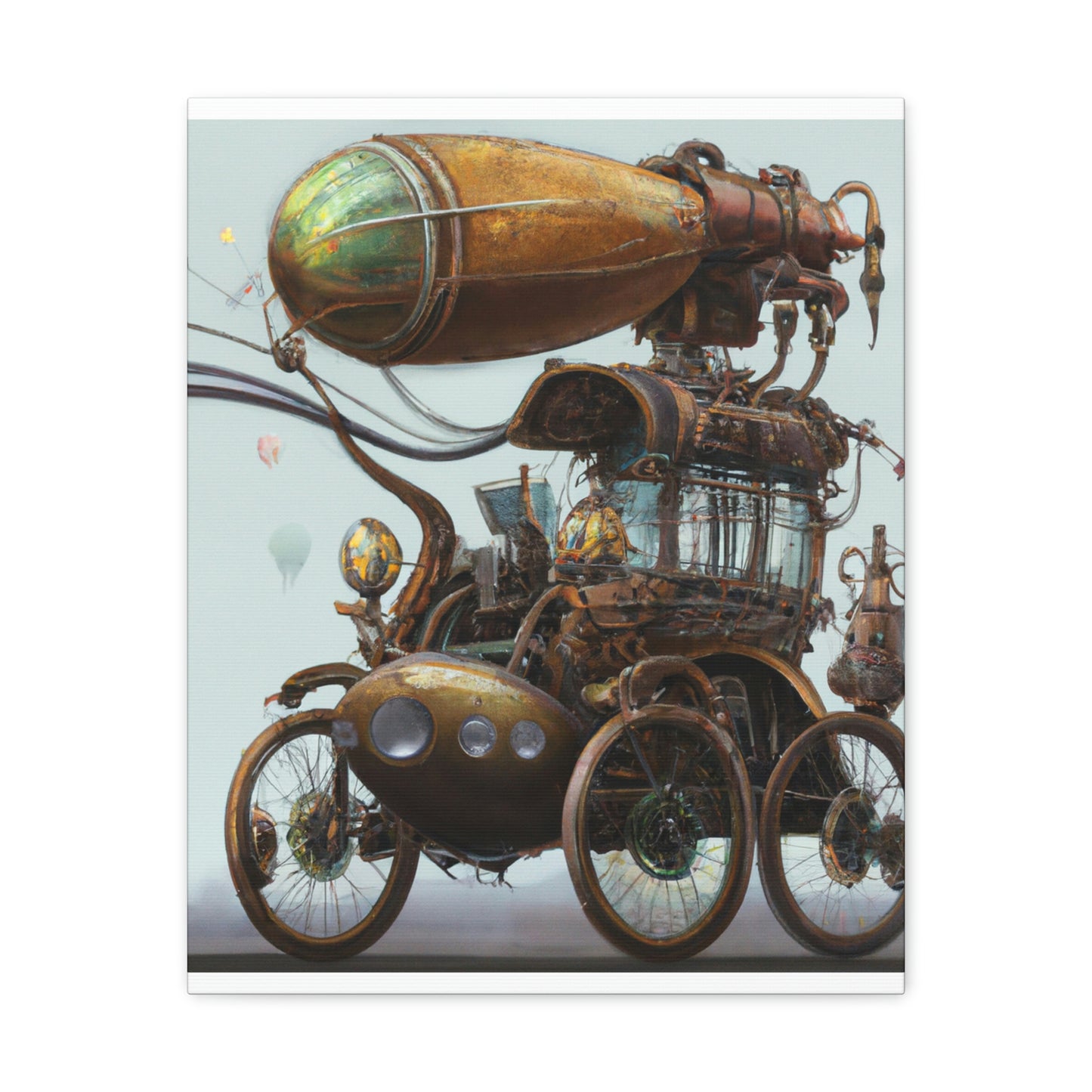 Steampunk Chariot - Canvas