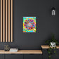 "Psychedelic Bloom" - Canvas