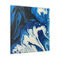 Blue Flux - Canvas