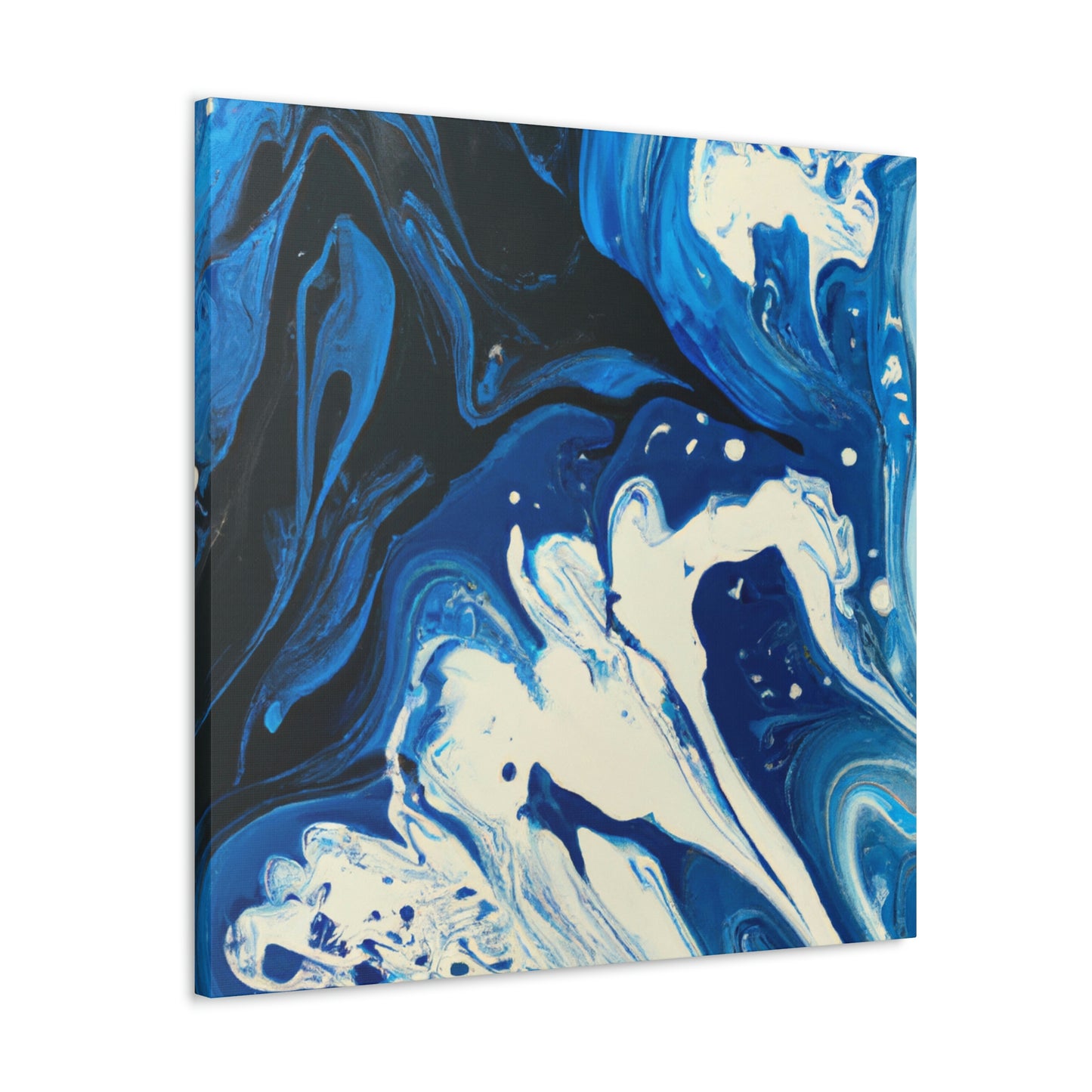 Blue Flux - Canvas