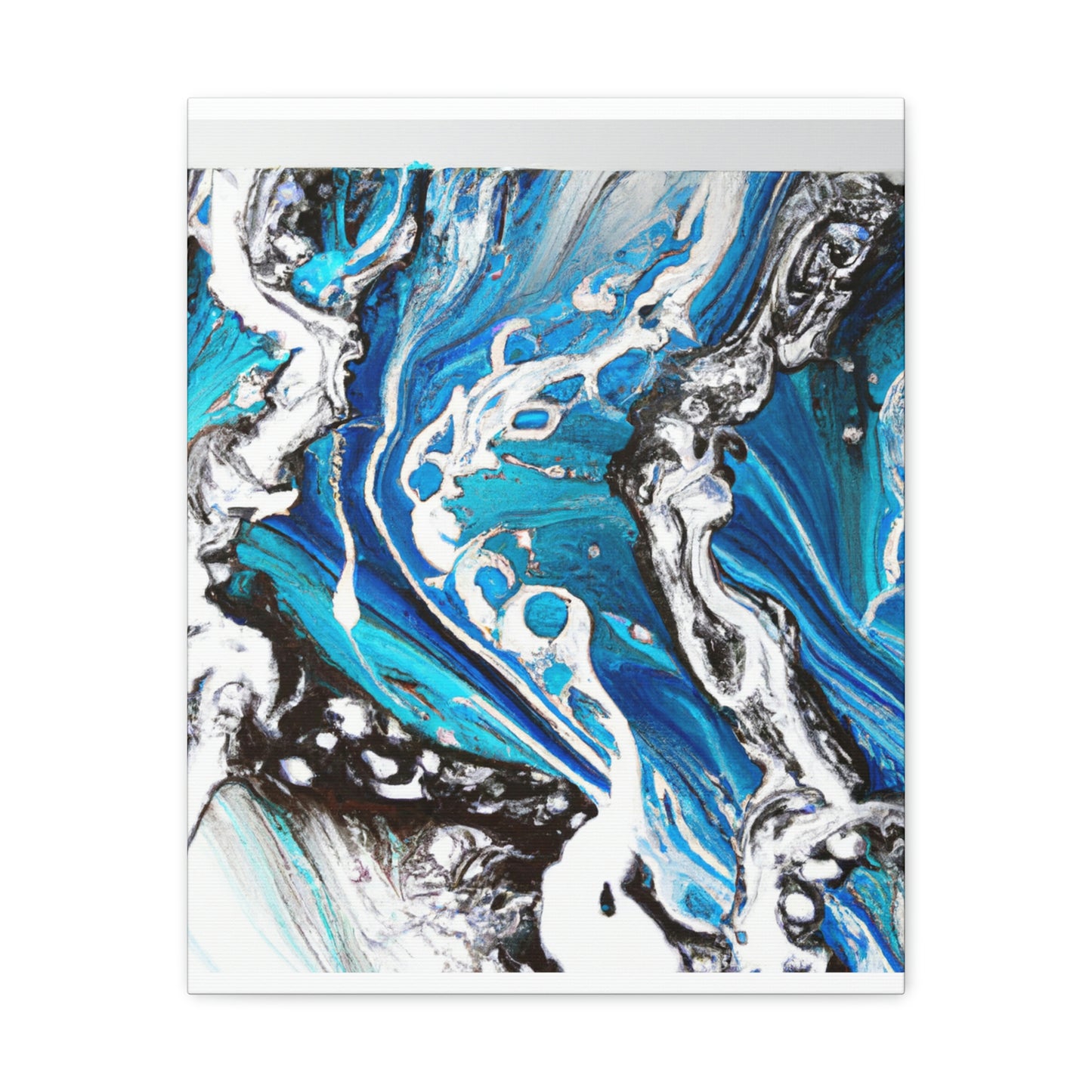 Blue Splendor. - Canvas