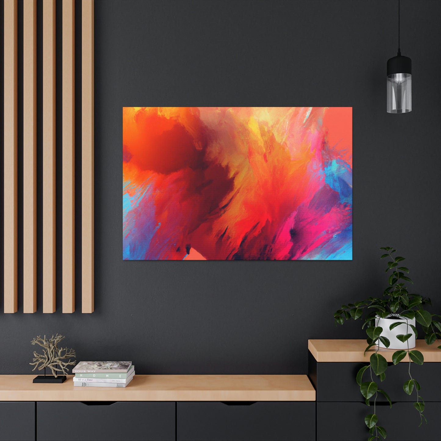 Vivid Oasis - Canvas