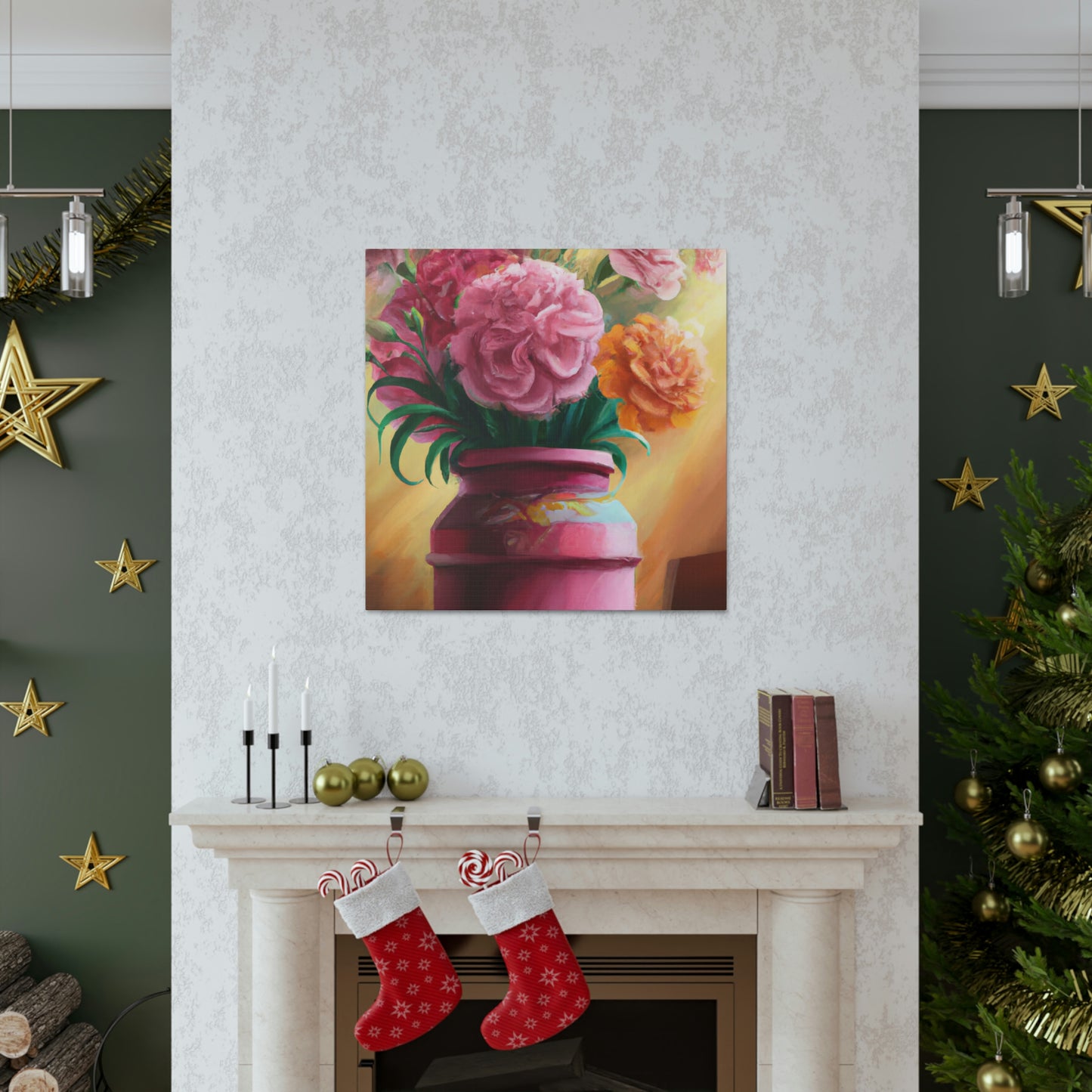 Vase Blossom Bliss - Canvas